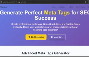 Meta Tag Generator
