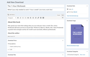 Easy Digital Downloads screenshot 1