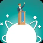 Public speaker CreativeBot icon