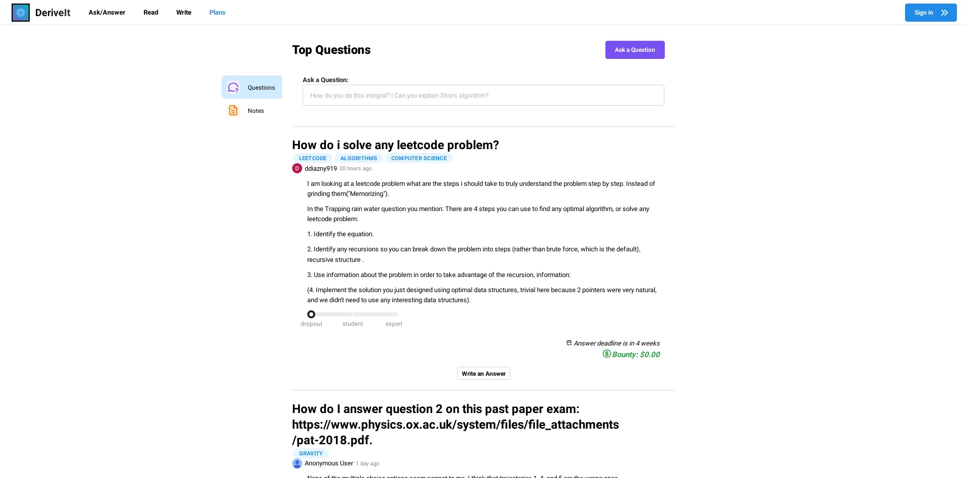 DeriveIt Alternatives 25+ Q&A Services & Similar sites AlternativeTo