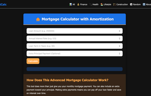 AgentCalc screenshot 1