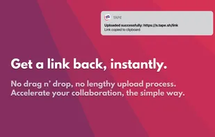 Tape.sh screenshot 1