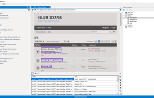 Helium Scraper screenshot 1