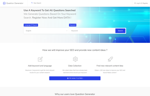 Question Generator screenshot 1