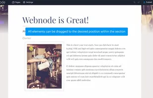Webnode screenshot 2