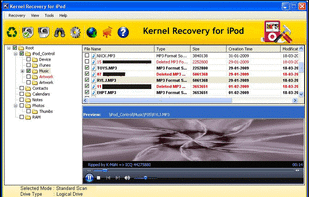 Kernel Recovery for iPod screenshot 1