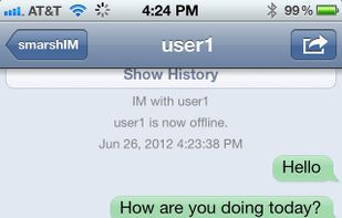 Smarsh Instant Messenger screenshot 2