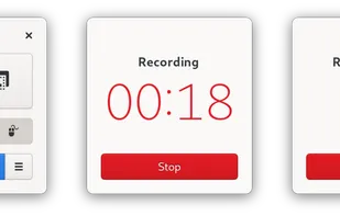 Interface while Recording