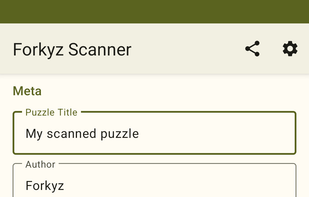 Forkyz Scanner screenshot 2