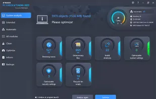 MAGIX PC Check &amp; Tuning screenshot 1
