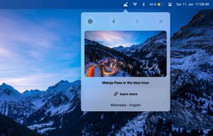 adapts to your system theme