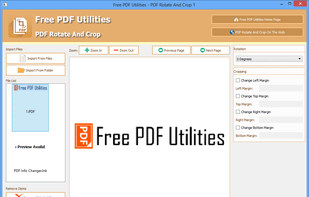 PDF Rotate and Crop screenshot 1