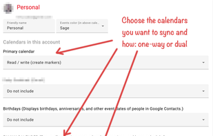 Calendrz screenshot 2