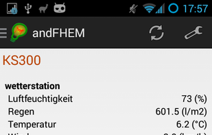 andFHEM screenshot 1