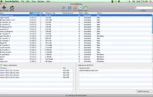 TransferBigFiles.com screenshot 1