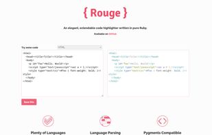 Rouge screenshot 1