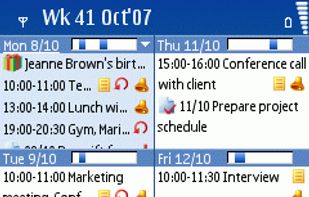 Handy Calendar screenshot 1
