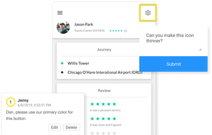 Directly Comment On Your Design