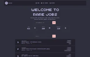 RareJobs screenshot 1
