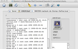 KontrolPack 1.4.0 : JKontrol server on Mac OS X 10.5.7