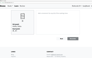 Kanji Book screenshot 2