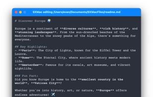 SXMac screenshot 2