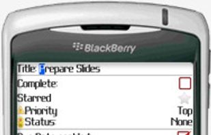 The task view screen gives you the details of your task. TaskJot supports most fields used in Toodledo online.