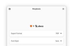 Morphosis screenshot 1