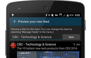 RSS Savvy screenshot 3