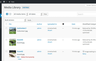 ShortPixel Image Optimizer screenshot 1