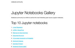 Notebook Community screenshot 1