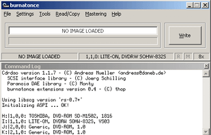 BurnAtOnce screenshot 1