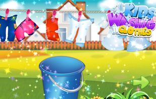 Kids Washing Clothes screenshot 3