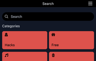 Specific categories and multiple providers to narrow down which apps work.