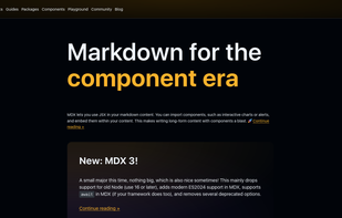 MDX screenshot 1