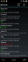ApkTrack screenshot 1