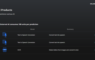 Gain access to various AI tools with no coding required.