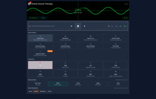 Online Sound Therapy screenshot 1