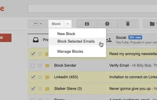 Block Sender screenshot 1