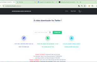Homepage X video downloader
