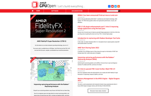 AMD GPU Open screenshot 1