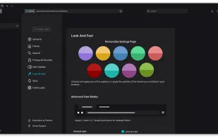 Hüma Browser screenshot 2