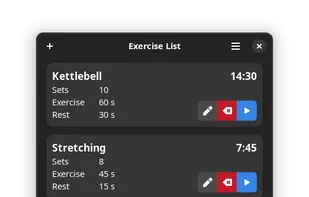 Exercise Timer screenshot 1