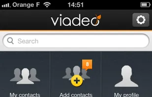 Viadeo screenshot 1