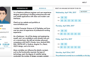 Hire.Bid screenshot 1