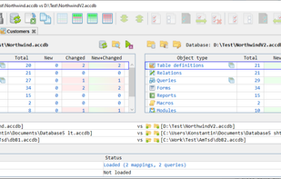 AccdbMerge screenshot 1