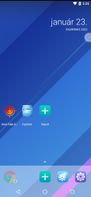 Home screen