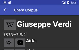 Opera Corpus screenshot 3