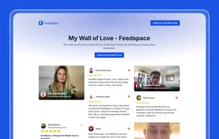 Feedspace Wall of love