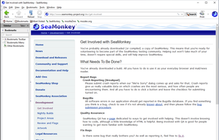 SeaMonkey screenshot 1